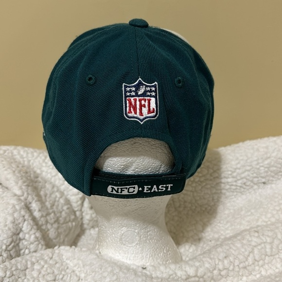 Philadelphia Eagles NFL Hat Cap Reebok Green Adjustable embroidered NFC East - Picture 4 of 8